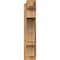 Ekena Millwork Balboa Rough Sawn Craftsman Outlooker, Western Red Cedar, 6"W x 20"D x 28"H OUT06X20X28BOA04RWR - alternate 2